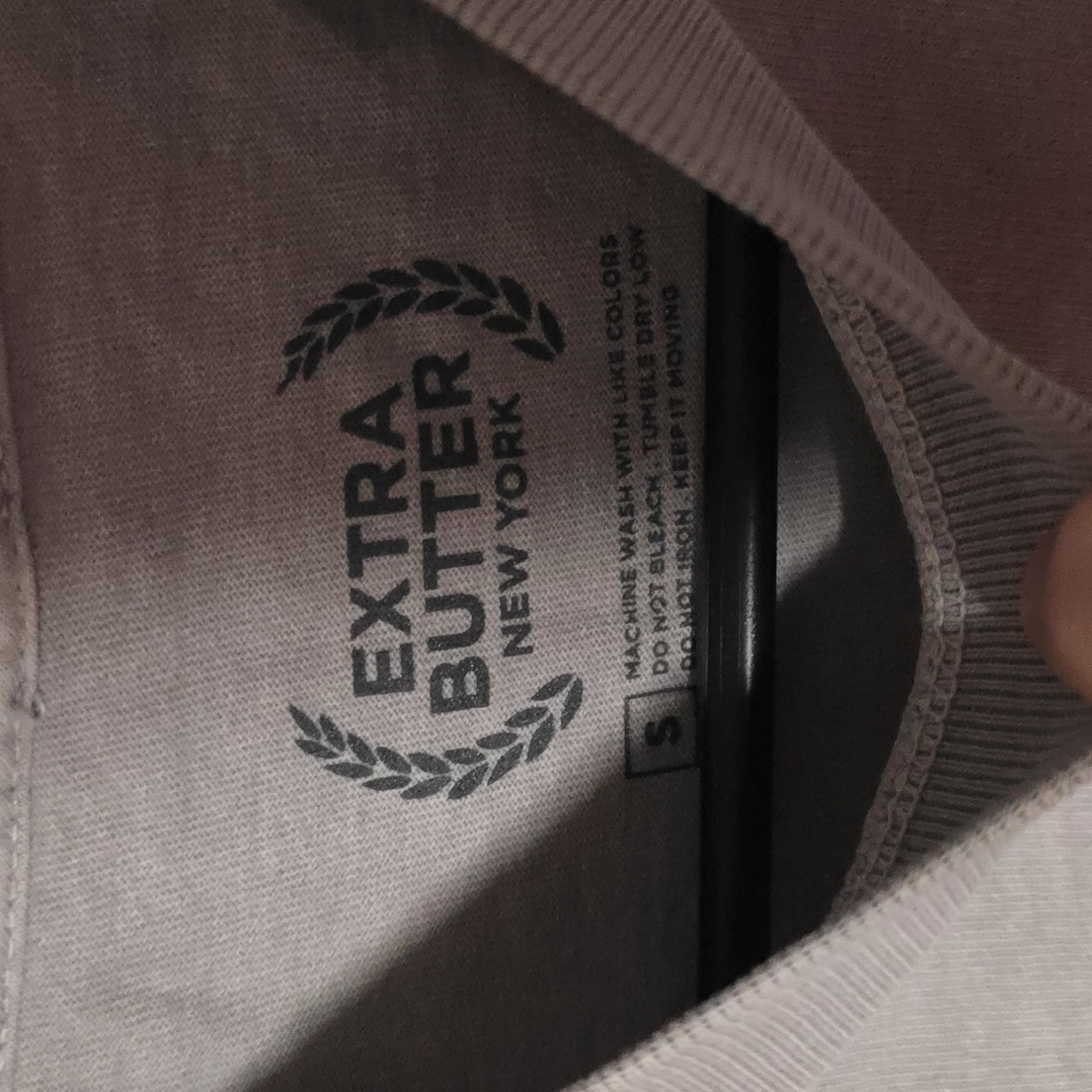 Extra Butter Cursive Tee - image 3